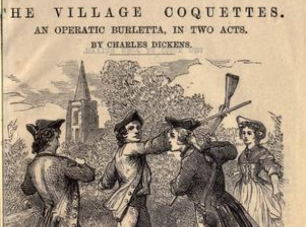 Charles Dickens operetta Village Coquettes Hullah 