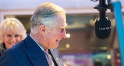 Prince Charles in the Classic FM Studio