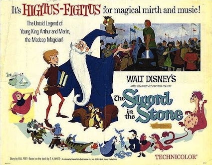 Merlin King Arthur Sword Stone Disney