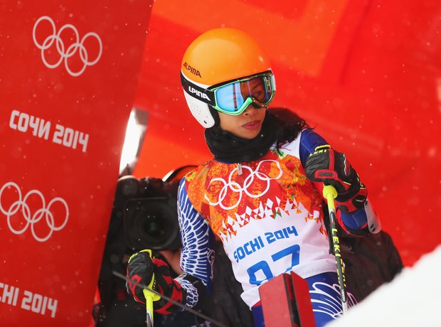 Vanessa Mae at the Winter Olympics