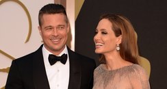 Brad Pitt and Angelina Jolie at the Oscars 2014