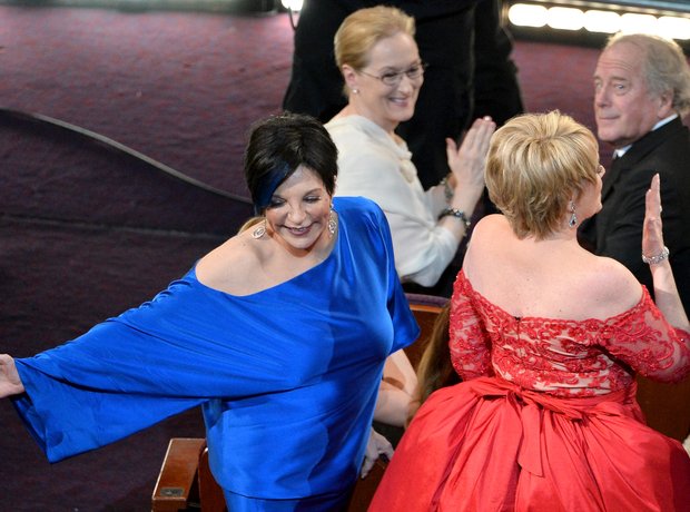 Liza Minnelli and Lorna Luft Oscars 2014