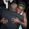 Image 10: Lupita Nyong'o and Steve McQueen Oscars 2014
