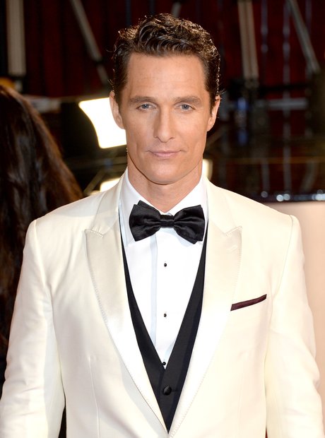 Matthew McConaughey at the Oscars 2014 red carpet