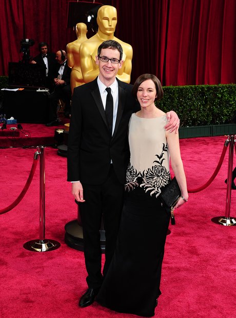 Steven Price and Gemma at the Oscars 2014 