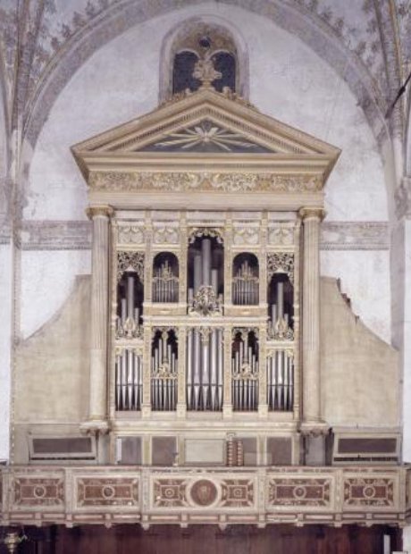 Duomo Vecchio Brescia Italy organ Antegnati