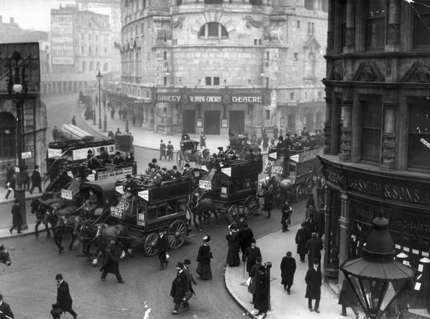 London Strand 1906 