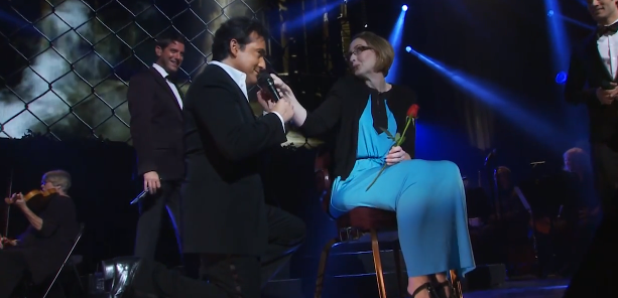 Il Divo serenaded one of their fans (and sat on them) - Classic FM