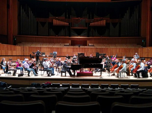 Neville Marriner Murray Perahia Festival Hall Academy Martin Fields