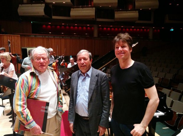 Neville Marriner 90th birthday concert Murray Perahia Joshua Bell