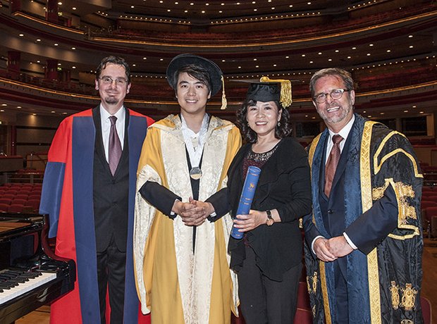 Lang Lang honorary doctorate