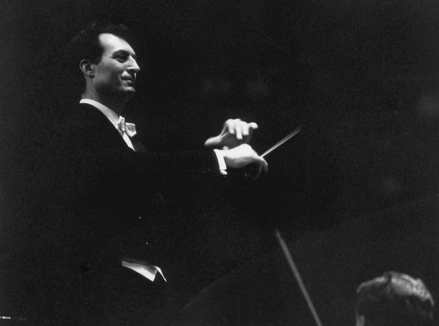 Carlo Maria Giulini conductor Accademia Santa Cecilia