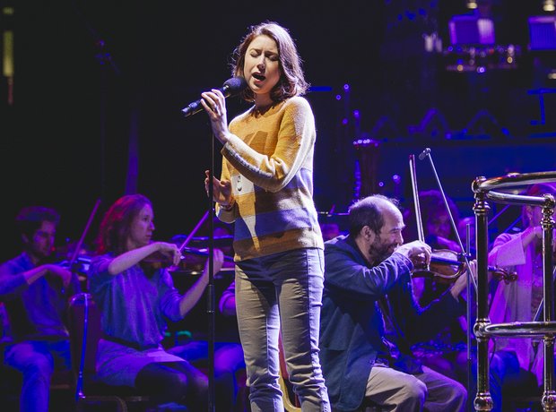 Hayley Westenra Classic FM Live 2014 rehearsals