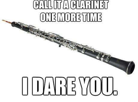 oboe or clarinet