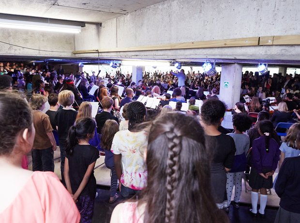 The Multi-Story Orchestra in a Peckham Car Park