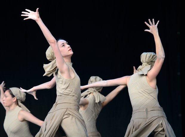 English National Ballet at Glastonbury 2014