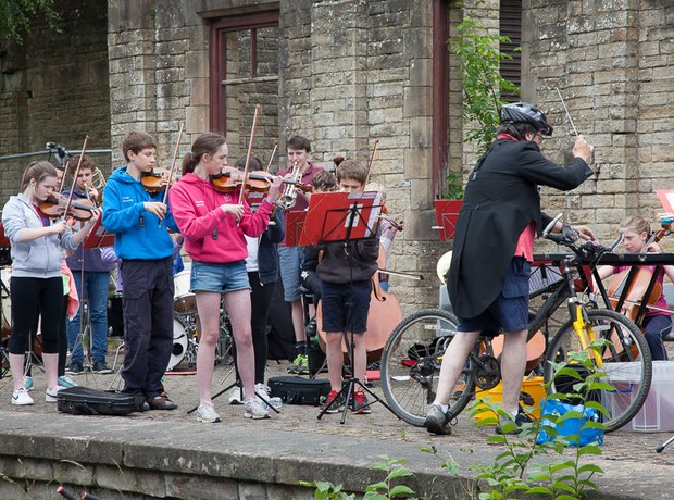 National Children's Orchestra Bicycle Concert