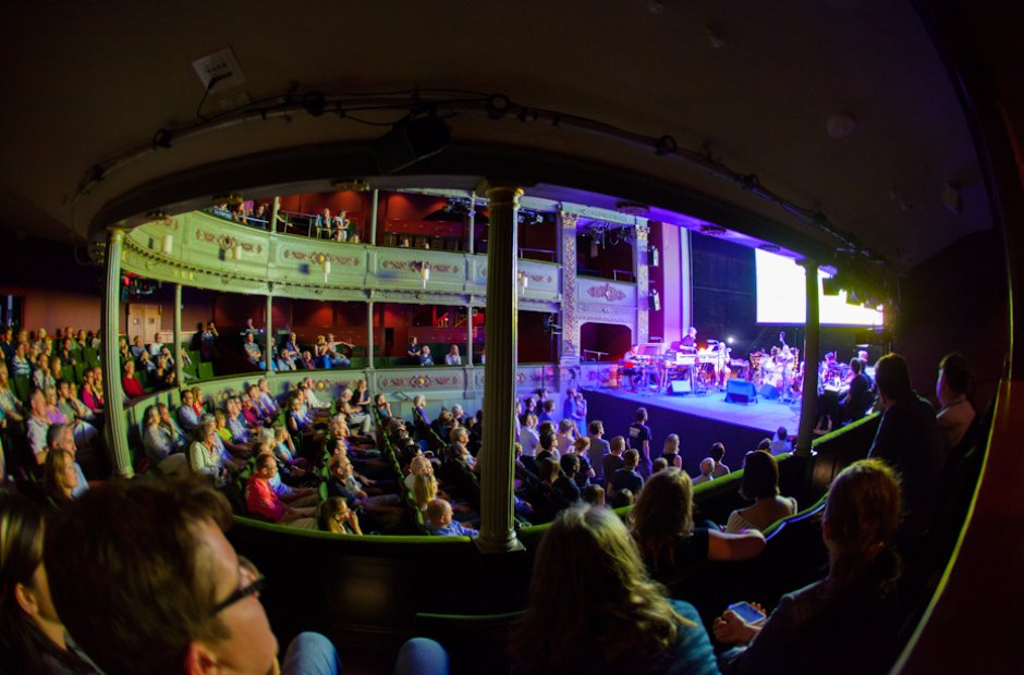A Rainbow in Curved Air at the Bristol Proms