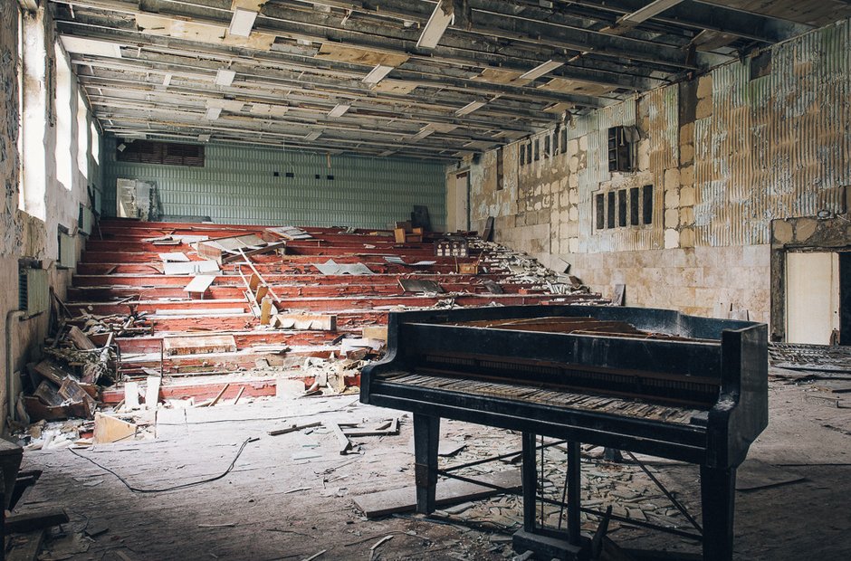 Abandoned concert halls