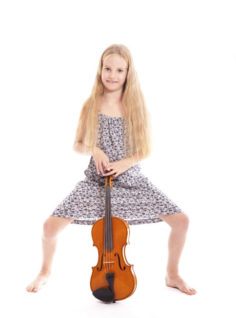 Bad stock photos violin