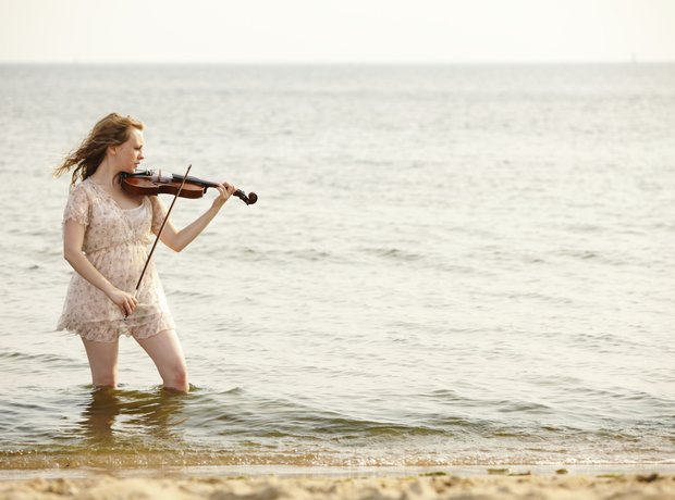 Bad stock photos violin