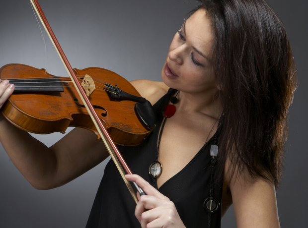 Bad stock photos violin