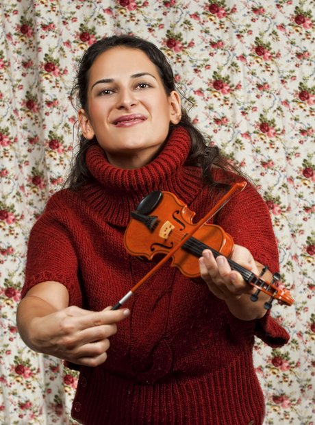 Bad stock photos violin