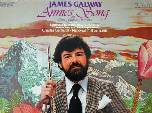 James Galway Annie's Song album flute flautist