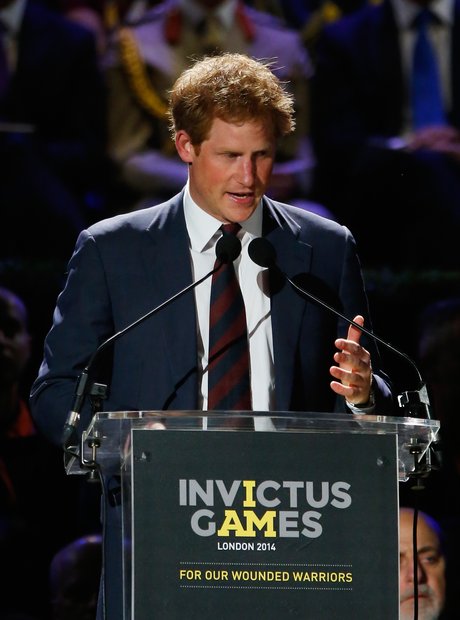 Laura Wright at the Invictus Games opening ceremon