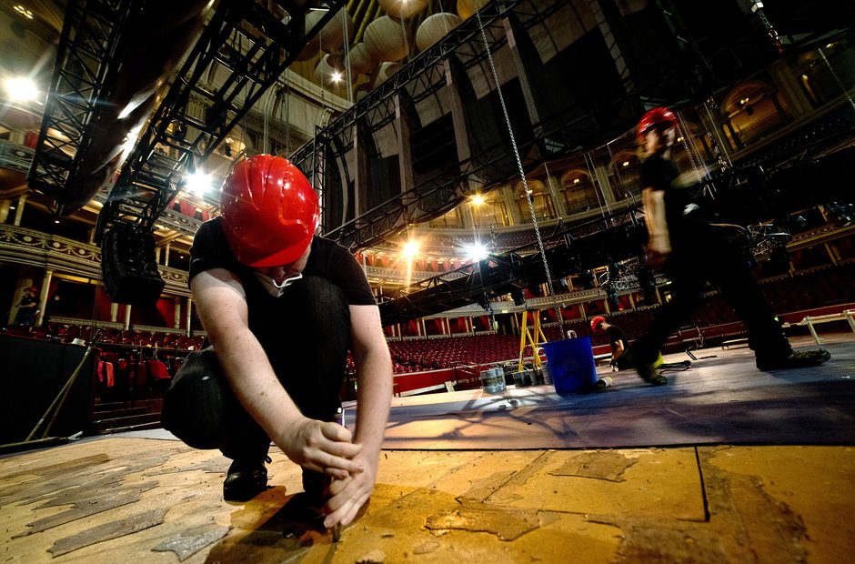 Behind the scenes at the Royal Albert Hall picture