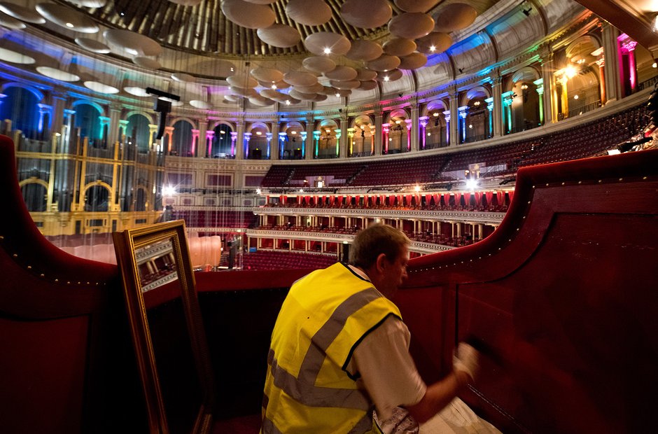 Behind the scenes at the Royal Albert Hall picture
