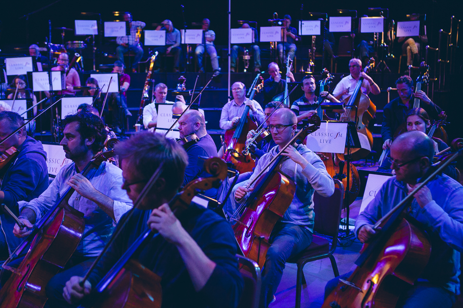 Classic FM live during rehearsals