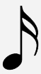Grey Background Musical Symbols
