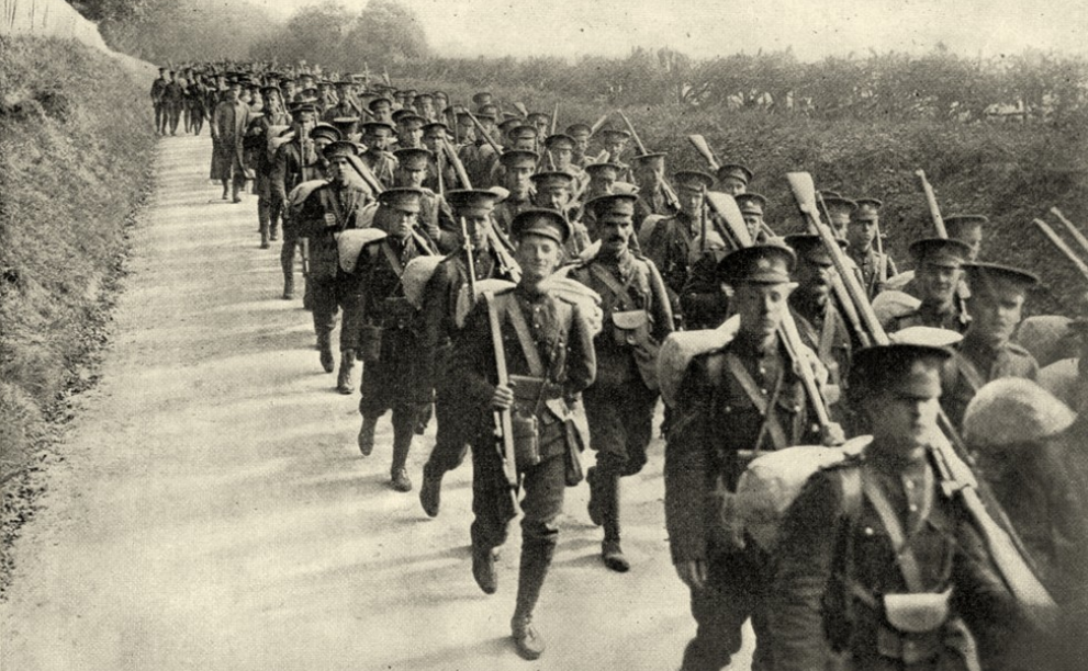 Canadian soldiers World War 1 Salisbury Plain