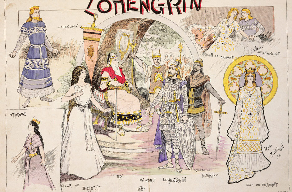 Wagner's Lohengrin - 18 beautiful vintage opera posters - Classic FM