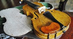 polish matchstick violin