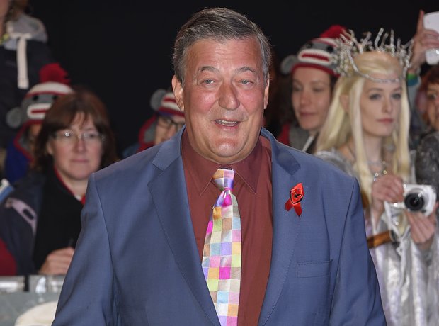 Stephen Fry The Hobbit world premiere