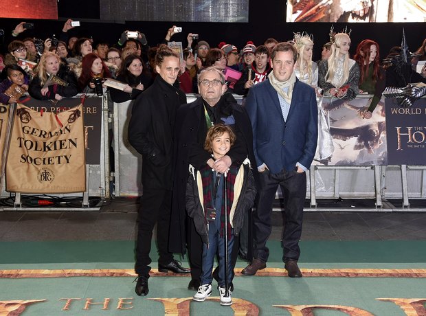 Sylvester McCoy at The Hobbit world premiere