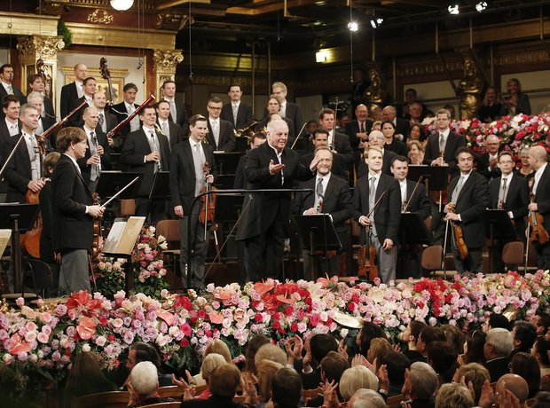 Daniel Barenboim at the Vienna New Year's Concert
