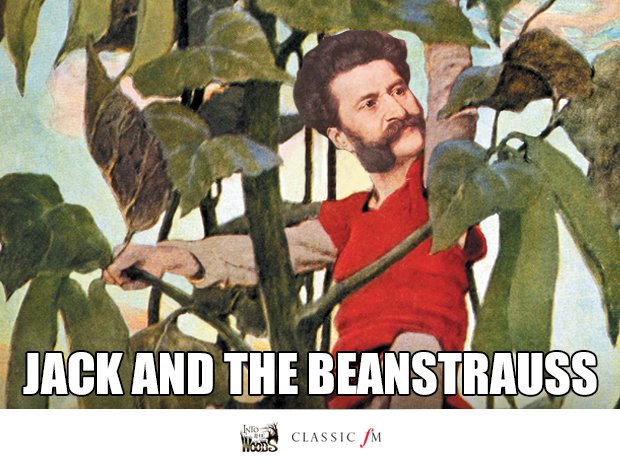 Jack and the Beanstalk and Johann Strauss II splic