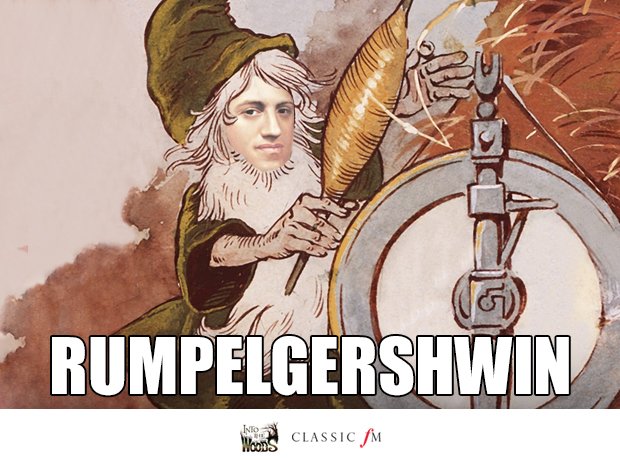 Rumpelstiltskin and George Gershwin fairytale spli