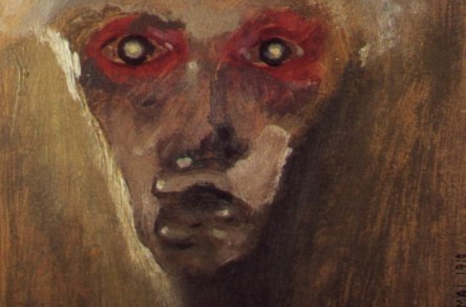 Schoenberg painting Red Gaze Munchen