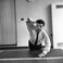 Image 4: Daniel Barenboim playing ping-pong