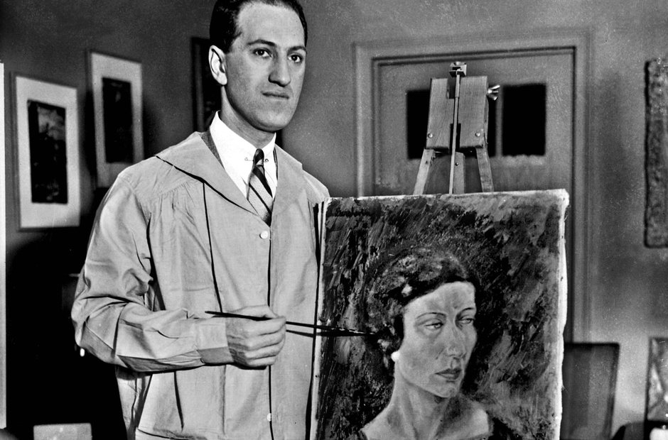 George Gershwin painting