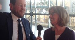 Ed Vaizey and Jane Jones at ABO conference
