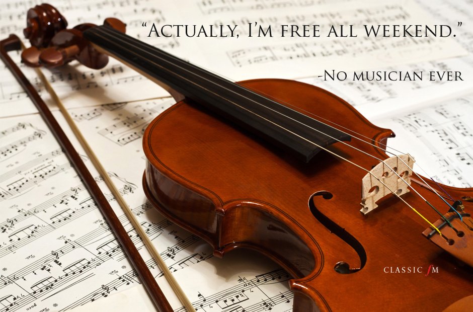 things musicians never say