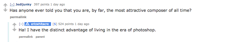 Eric Whitacre's AMA