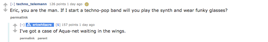 Eric Whitacre's AMA