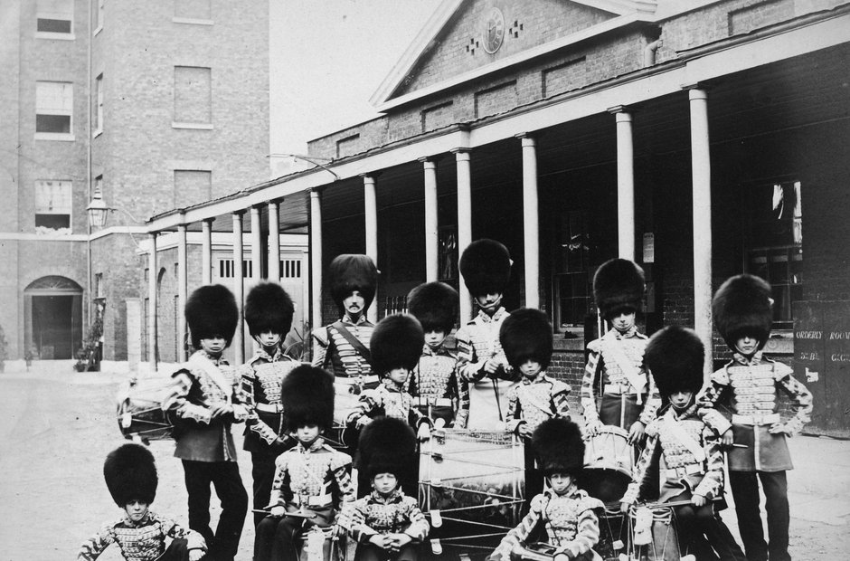 vintage military band pictures
