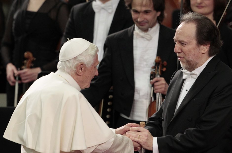 Leipzig Gewandhaus Chailly Pope Benedict XVI